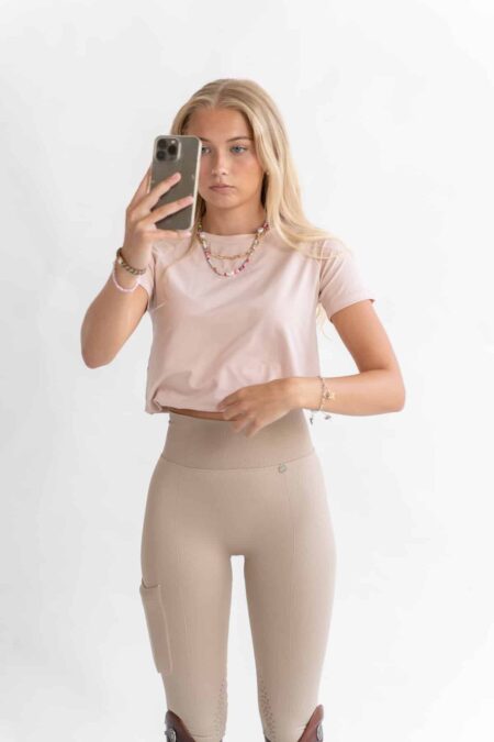 Pomme Ines Cobblestone, Reit -Leggings
