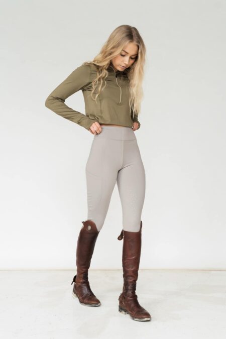 Pomme Millie Riding Leggings Classic, Cobblestone