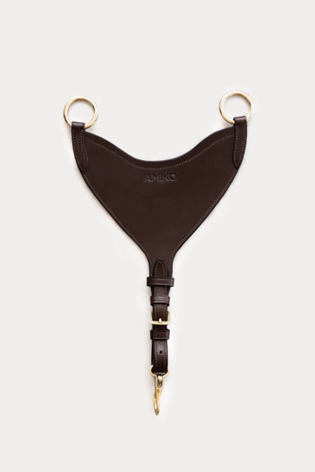 Amiko Bib Martingale Attachment Anti-bit, Havana Brown