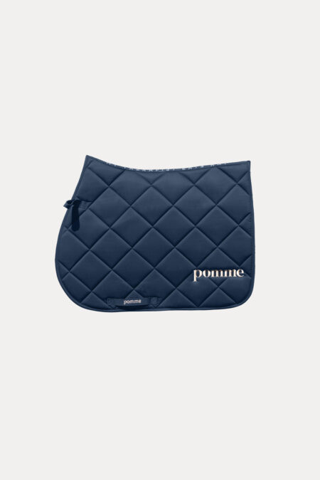 Pomme zadeldek voor springen, marineblauw