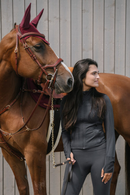 Amiko funktionaler Pullover, dunkelgrau