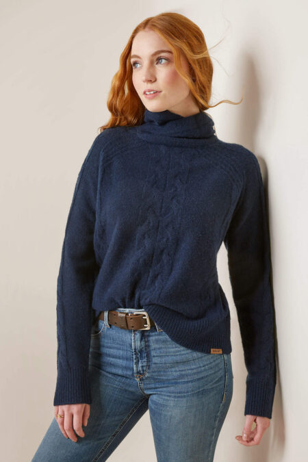 Ariat, Novato -Pullover, Navy Heather