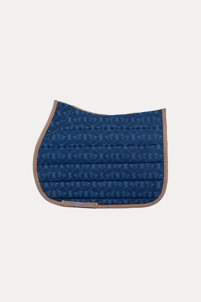 PS of Sweden, Running Horse Jump Saddle Pad, Denim
