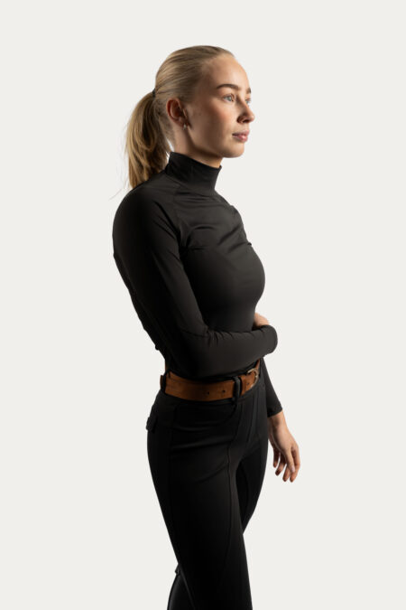 Top funcional Pomme Fay, negro