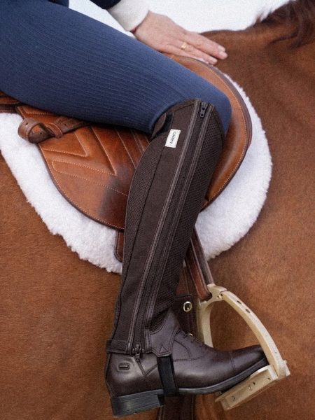 Amiko Mesh Chaps Court, Brown