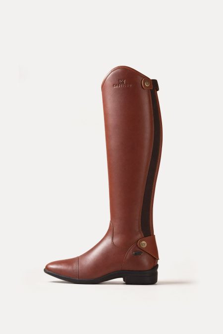Castilgo Isaia Classic Riding Boots, Cognac