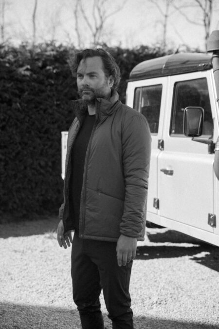 Amiko -Mann Carl Leichte Jacke, dunkler Schatten