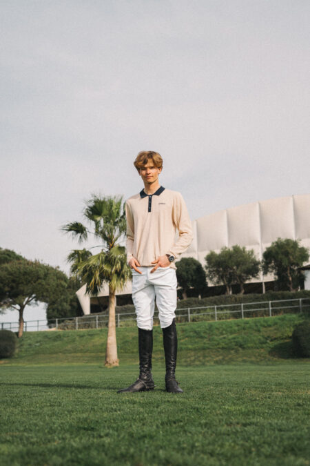 Amiko Man Kunsthose, weiß