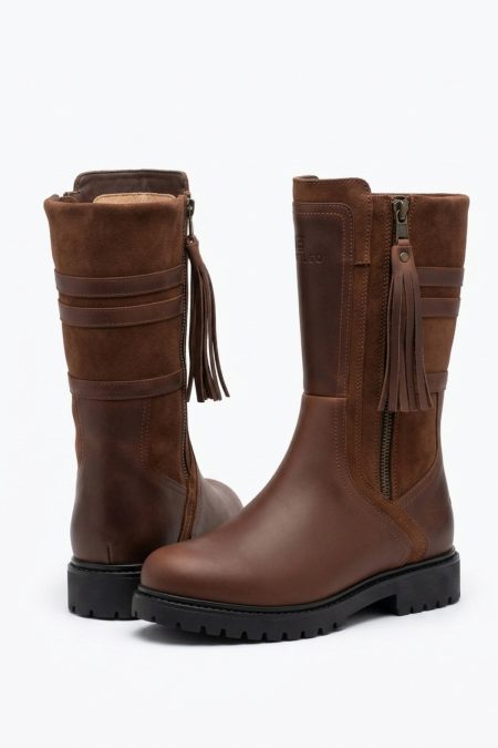 Castilgo Florencia Short Boots, Cognac