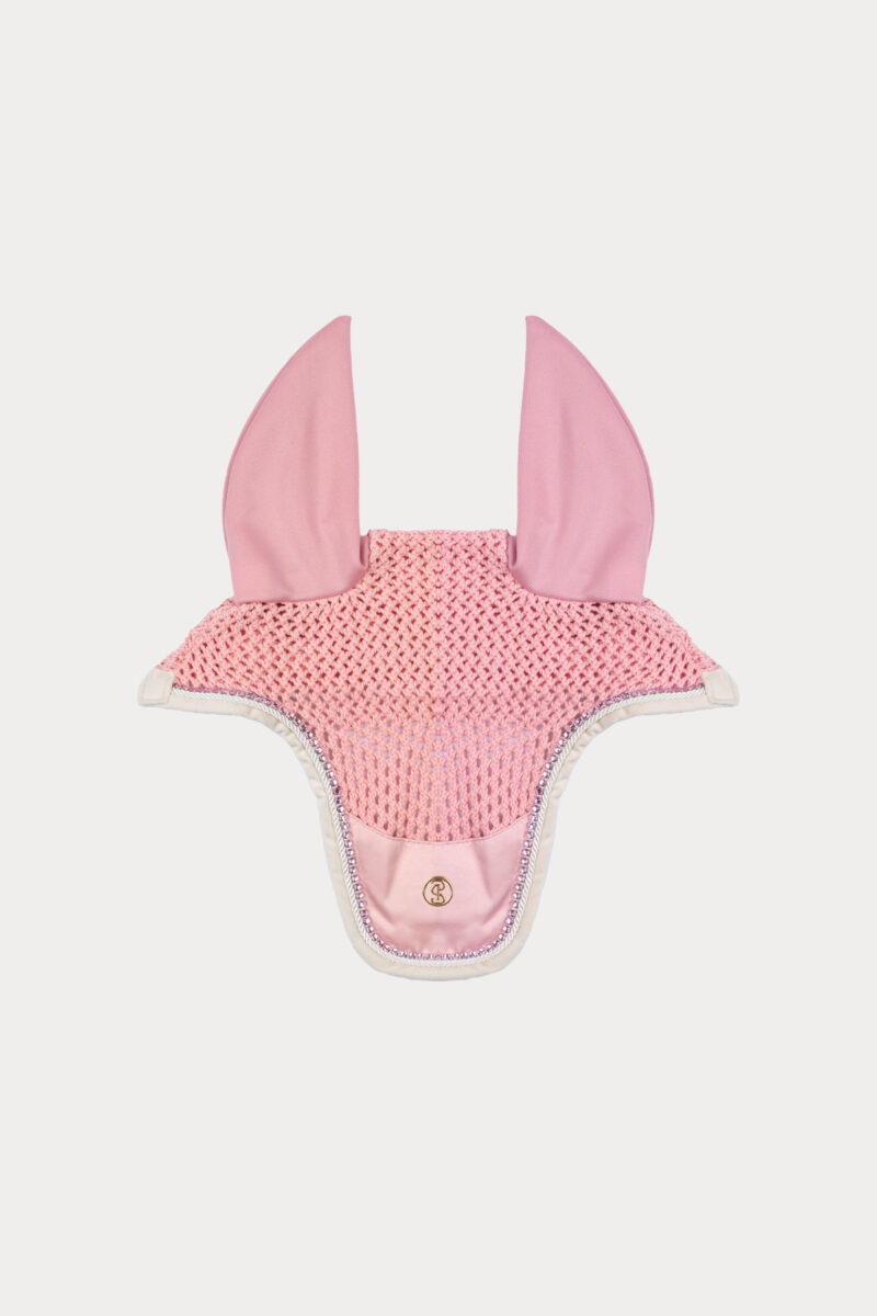 PS of Sweden,  Ear Bonnet Vintage Monogram, Hortensia Pink