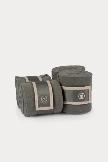 PS of Sweden, Polos vintage con monograma, verde niebla