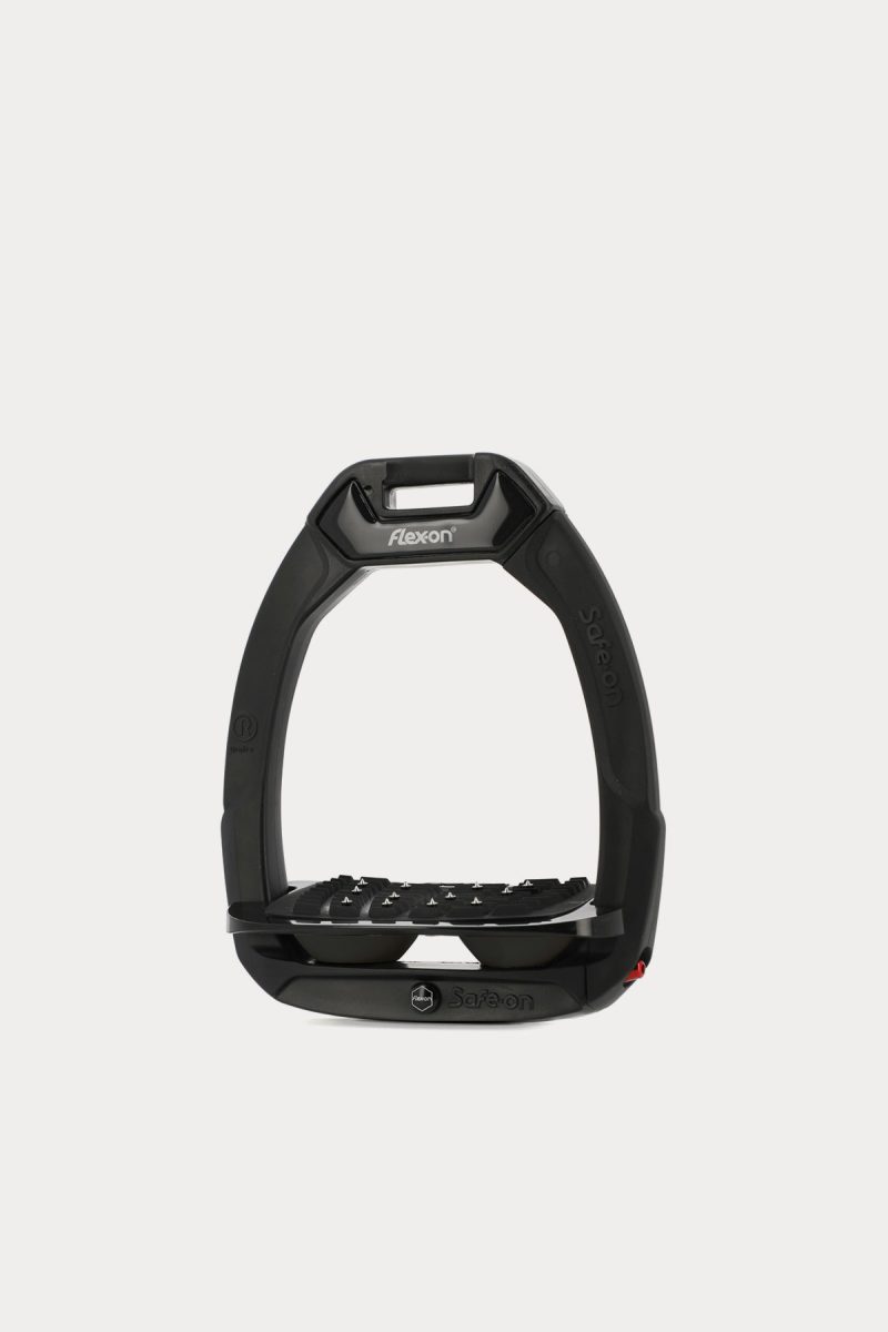Flex-On, Stirrup Safe On Inclined Ultra-Grip, Black/ Black