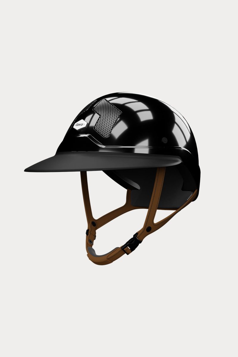 Flex-On, Armet Star Helmet Angel Visor, Black/ Brown