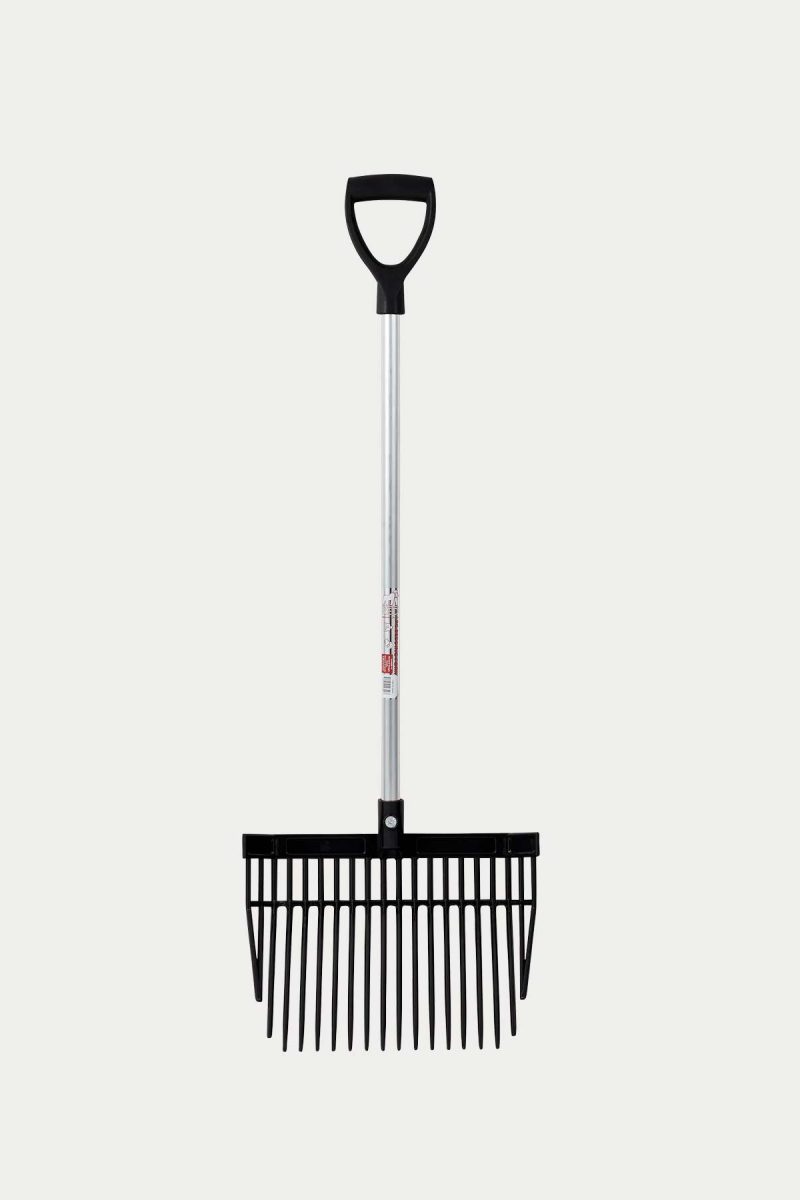 Red Gorilla, PC Bedding Fork with Short D Handle, Black