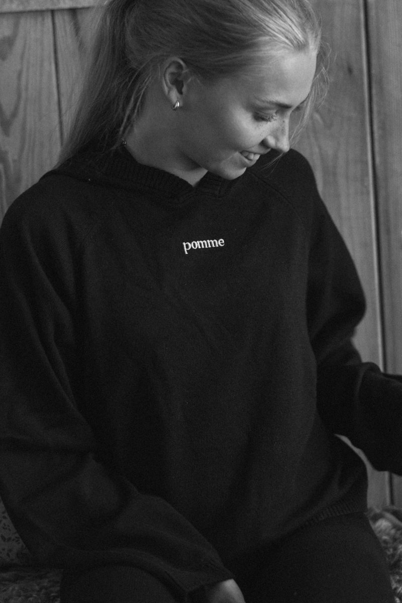 Pomme, Corinne Top, Black