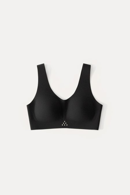 Pomme, Ophelia Sport-BH, Schwarz
