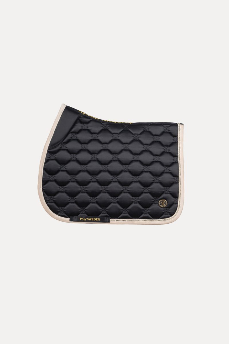 PS of Sweden, Saddle Pad Jump Vintage Monogram, Black