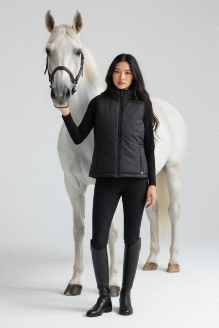 Amiko Irma Heated Vest, Black