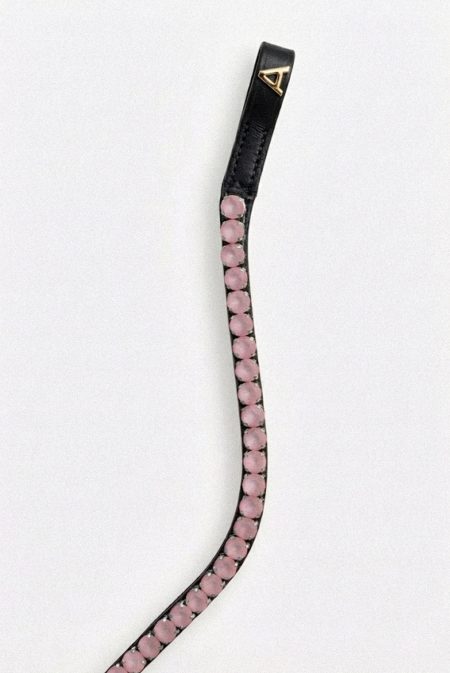 Amiko Stirnband Crystal Candy Bent, Schwarz
