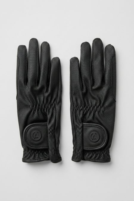 Amiko Riding Gloves, Black