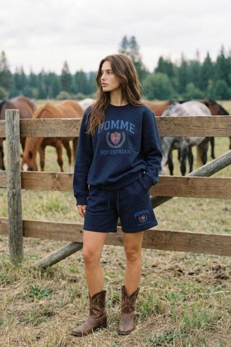 Pomme Blake Shorts, Navy