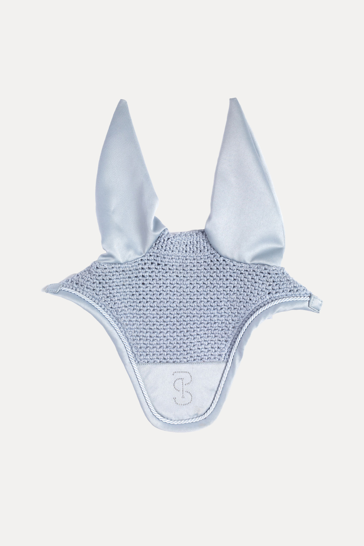 PS Of Sweden, Crystal Satin Ear Bonnet, Blue Whisper