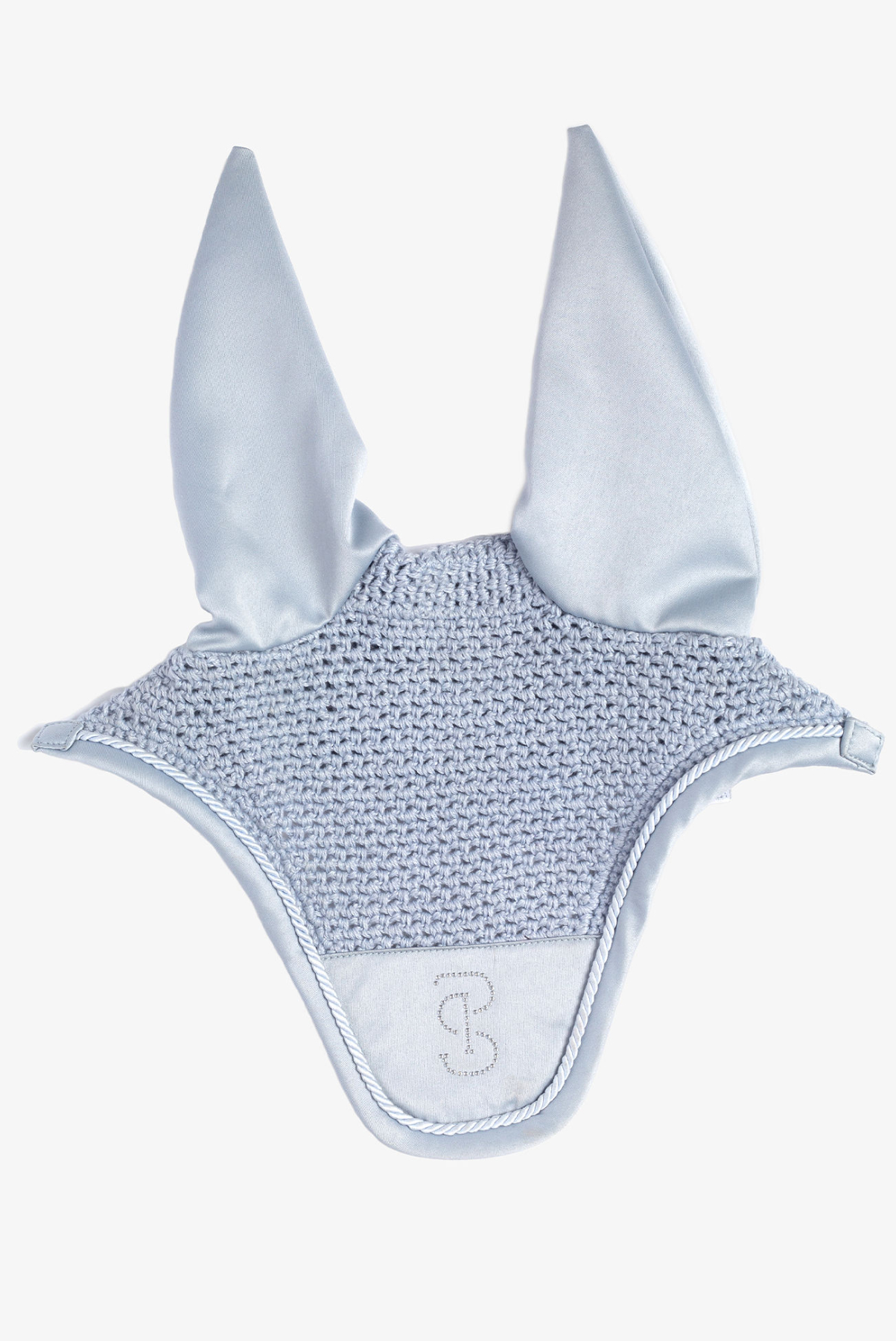 PS Of Sweden, Crystal Satin Ear Bonnet, Blue Whisper