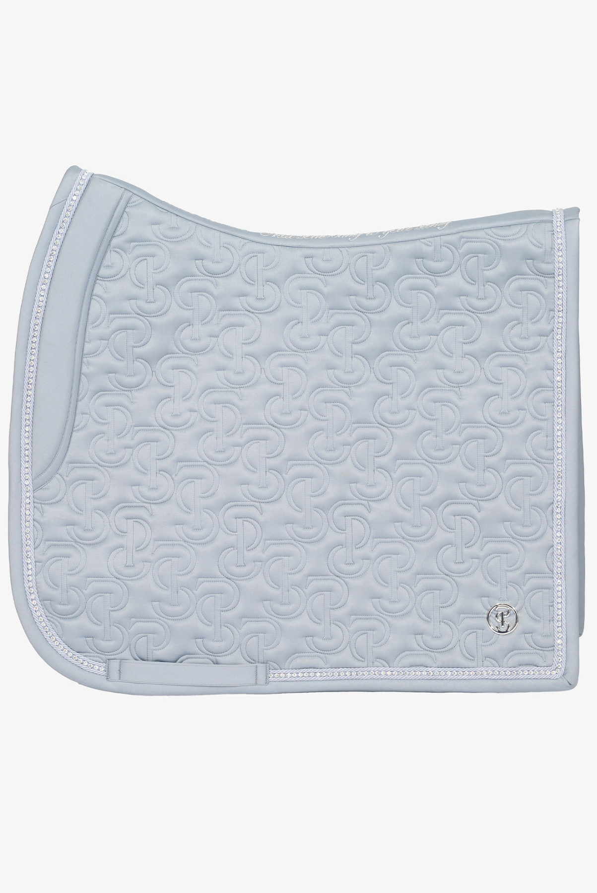PS Of Sweden, Crystal Satin Dressage Saddle Pad, Blue Whisper