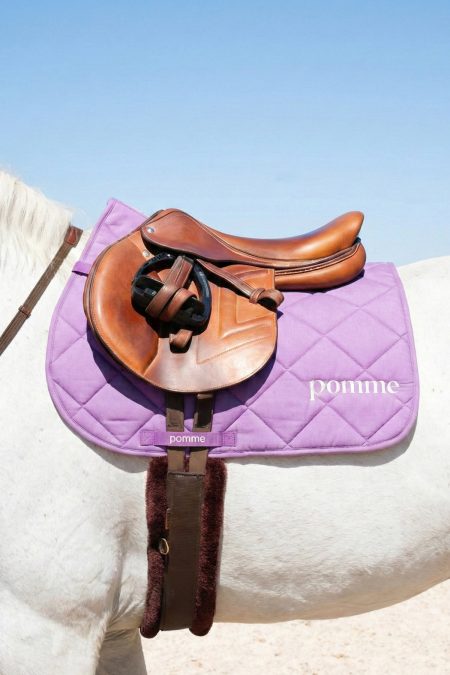 Pomme Saddle Pad Jump, Purple/Pink