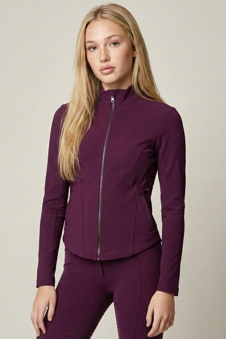 Yagya, veste d'équitation Signature, bordeaux