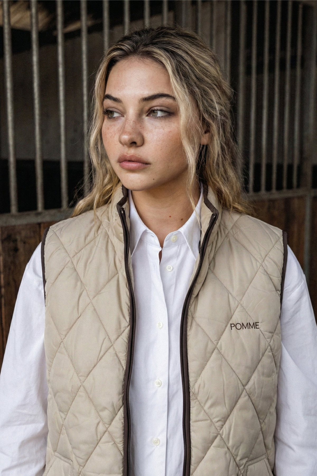 Pomme Wednesday Vest, Cobblestone