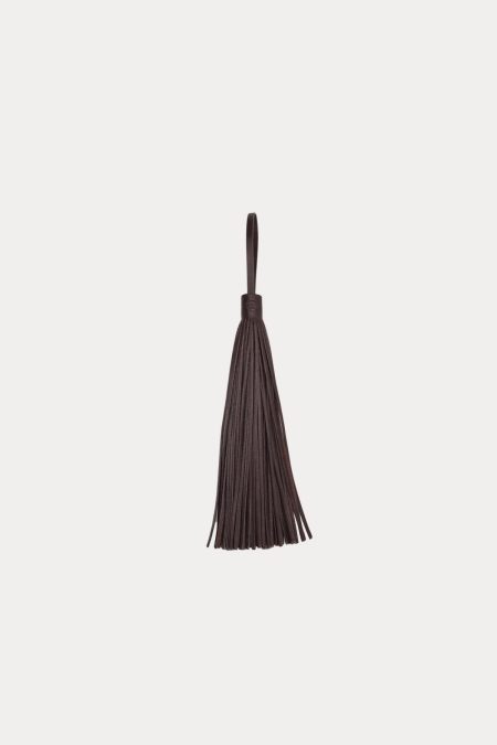 Get The Gallop, Bag Accessory Pony Tail Tassel, Dark Brown